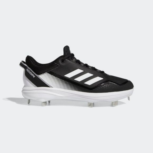 adidas Other - Adidas Icon 7 Mens Low Top Baseball Cleats Black White FZ1558 NEW Size 13